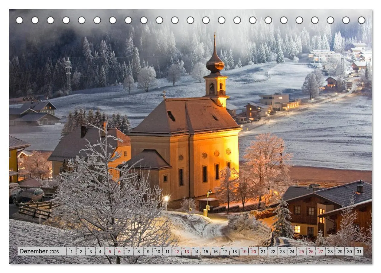 Bild: 9783457866191 | Herzliche Grüße aus Flachau (Tischkalender 2026 DIN A5 quer),...