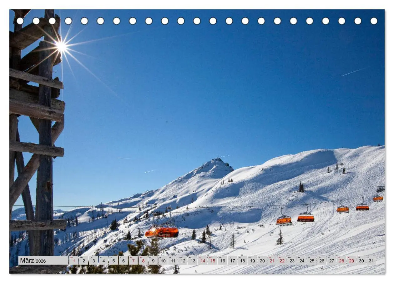 Bild: 9783457866191 | Herzliche Grüße aus Flachau (Tischkalender 2026 DIN A5 quer),...