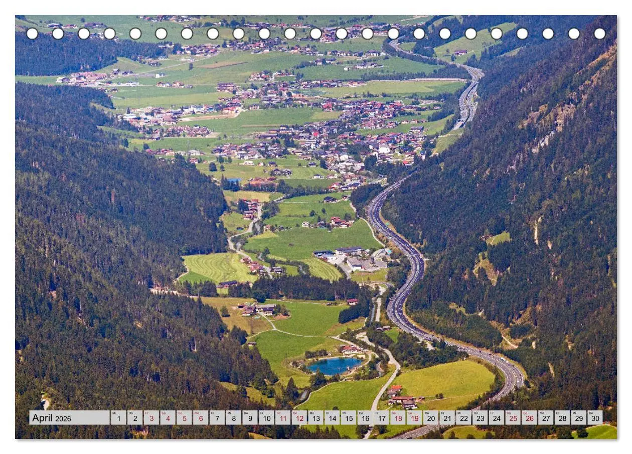 Bild: 9783457866191 | Herzliche Grüße aus Flachau (Tischkalender 2026 DIN A5 quer),...