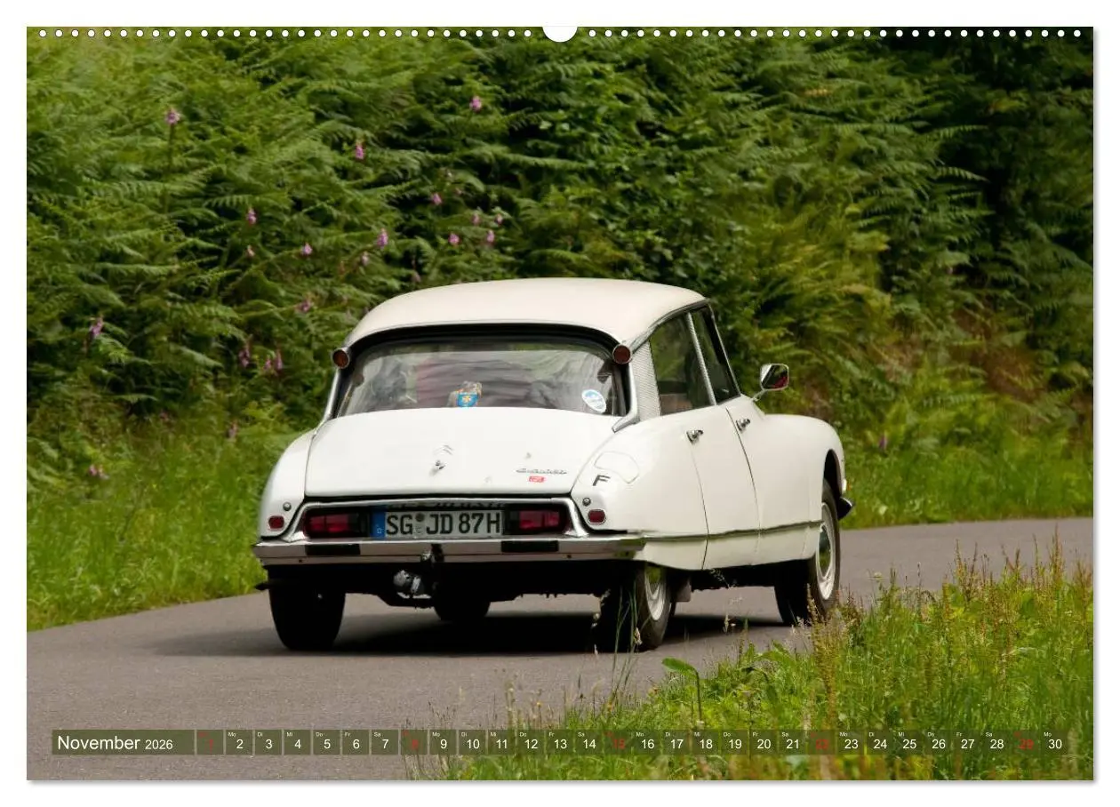 Bild: 9783516026191 | Citroën DS - Göttin in weiß (hochwertiger Premium Wandkalender 2026...