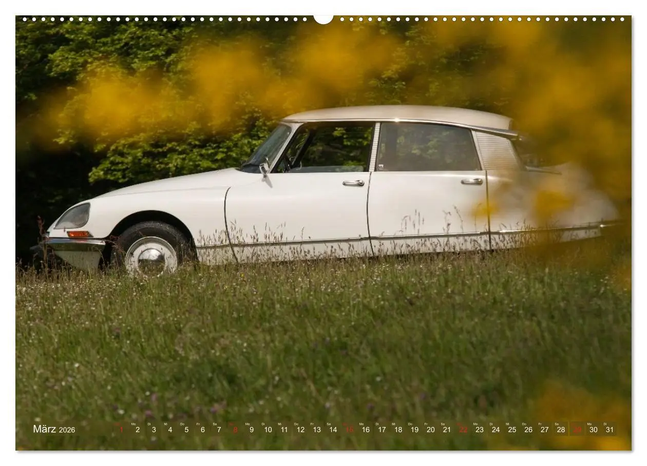 Bild: 9783516026191 | Citroën DS - Göttin in weiß (hochwertiger Premium Wandkalender 2026...