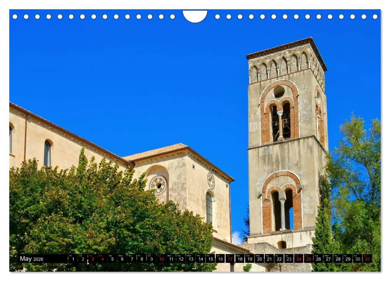 Bild: 9783516576191 | Amalfi Coast and Campania (Wall Calendar 2026 DIN A4 landscape),...