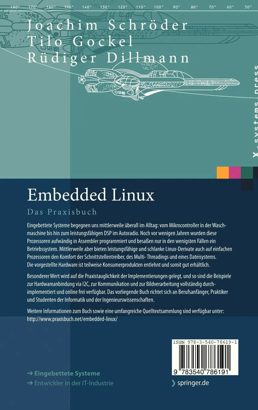 Rückseite: 9783540786191 | Embedded Linux | Das Praxisbuch | Joachim Schröder (u. a.) | Buch