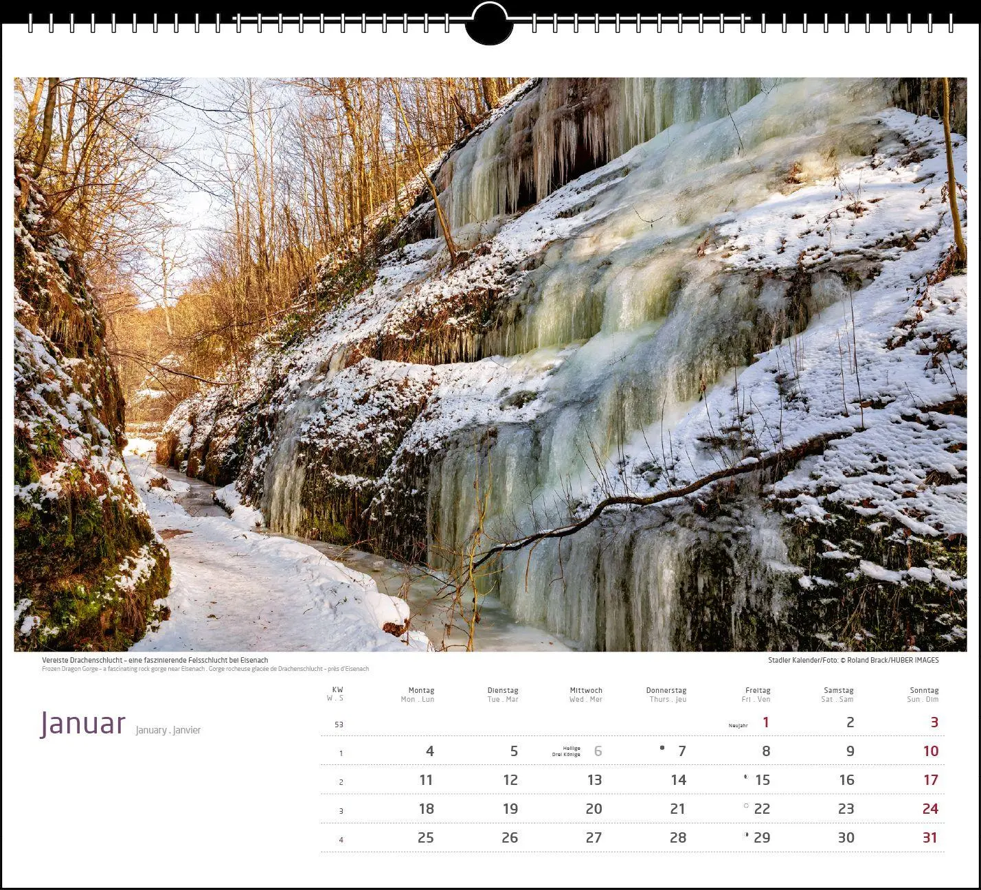 Bild: 9783861926191 | Malerisches Thüringen 2027 | verschiedene | Kalender | Spiralbindung