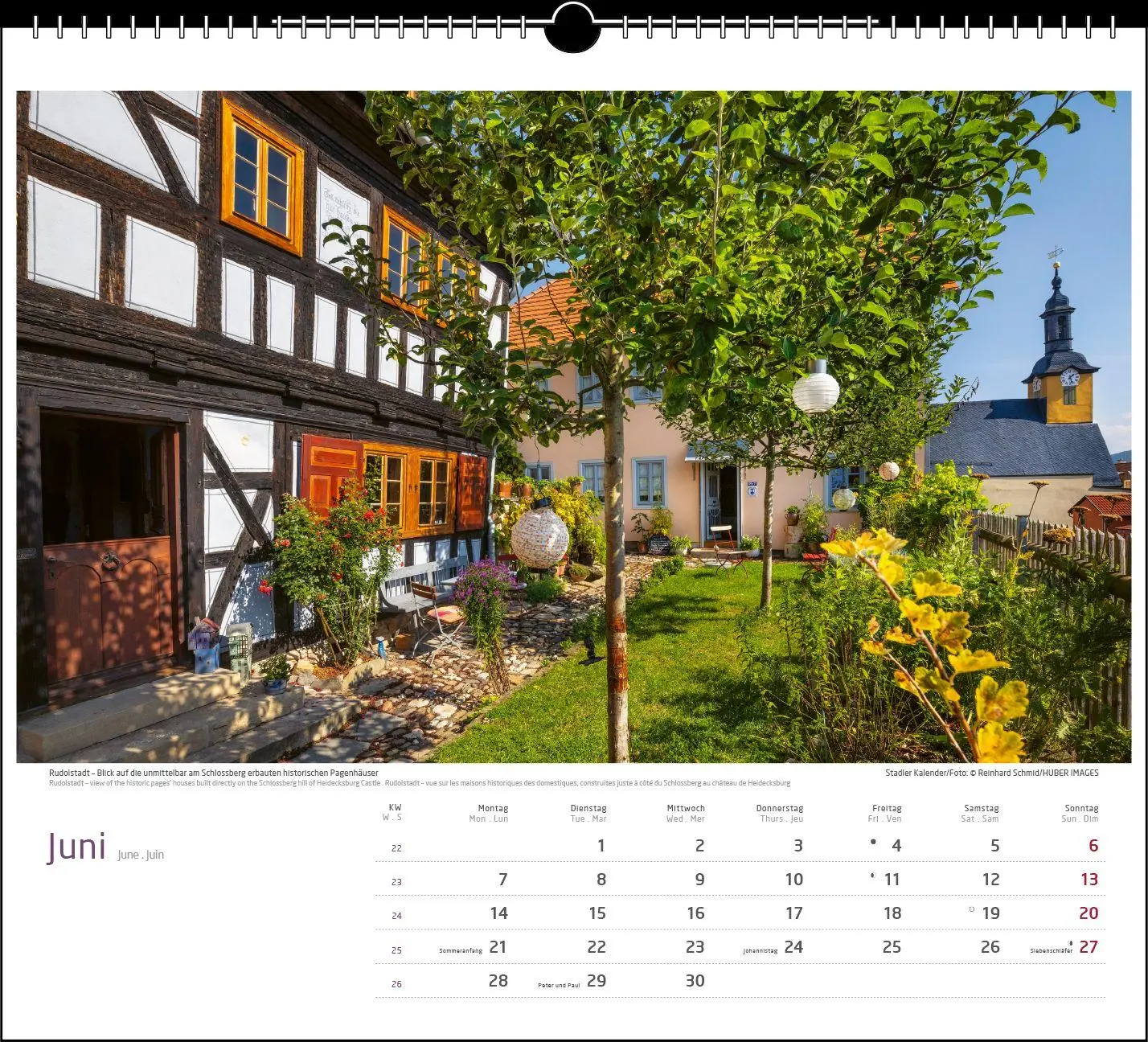Bild: 9783861926191 | Malerisches Thüringen 2027 | verschiedene | Kalender | Spiralbindung