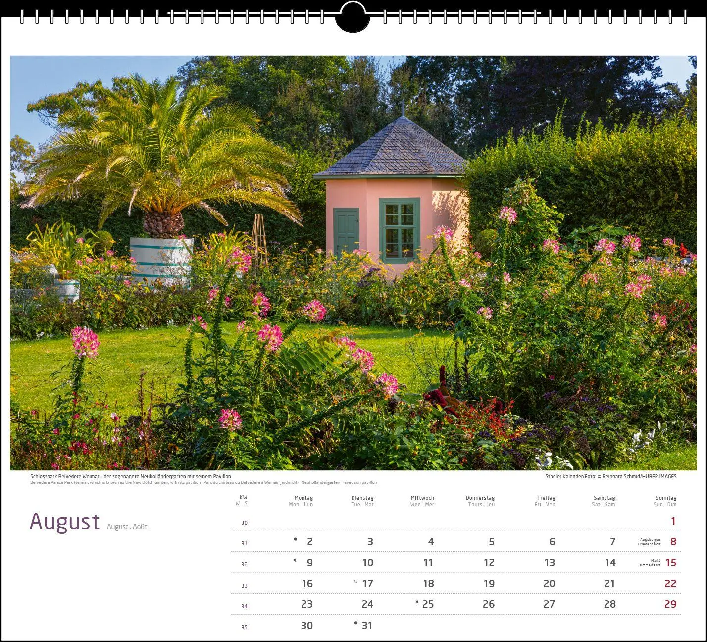 Bild: 9783861926191 | Malerisches Thüringen 2027 | verschiedene | Kalender | Spiralbindung