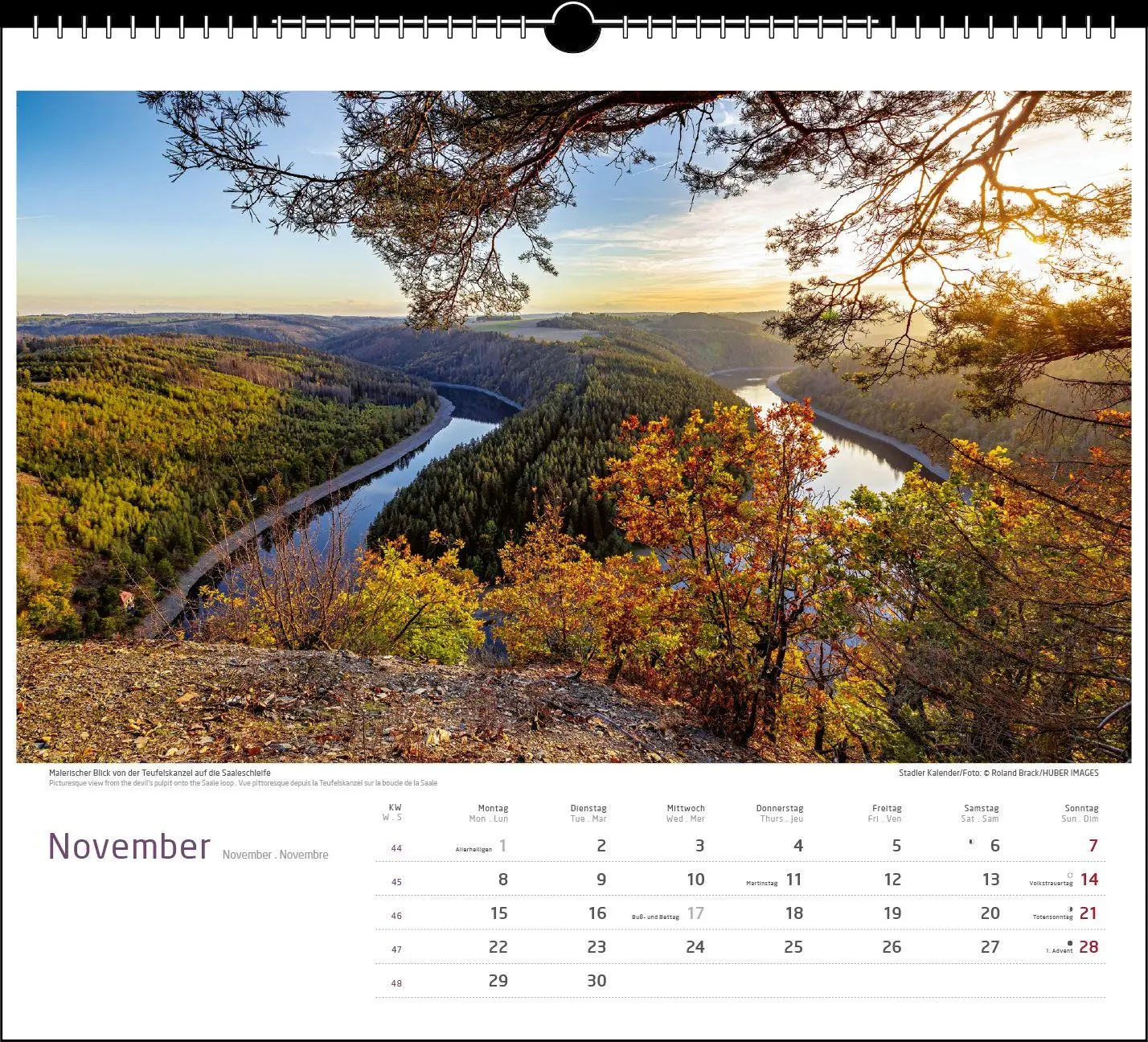 Bild: 9783861926191 | Malerisches Thüringen 2027 | verschiedene | Kalender | Spiralbindung