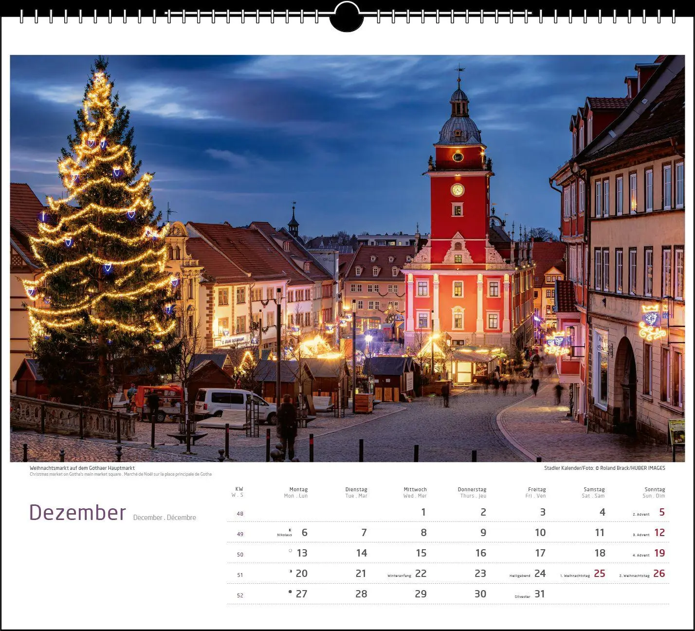 Bild: 9783861926191 | Malerisches Thüringen 2027 | verschiedene | Kalender | Spiralbindung