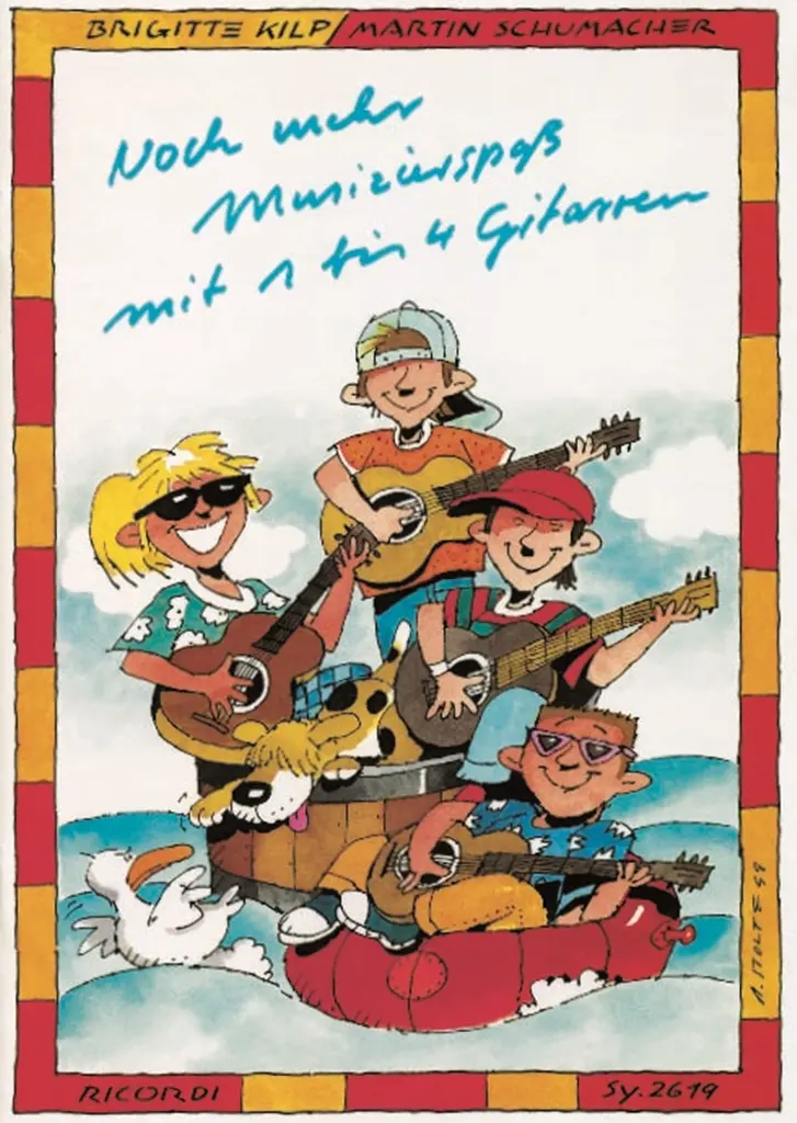 Cover: 9790204226191 | Noch mehr Musizierspaß mit 1-4 Gitarren Spielpartitur | Kilp | Buch