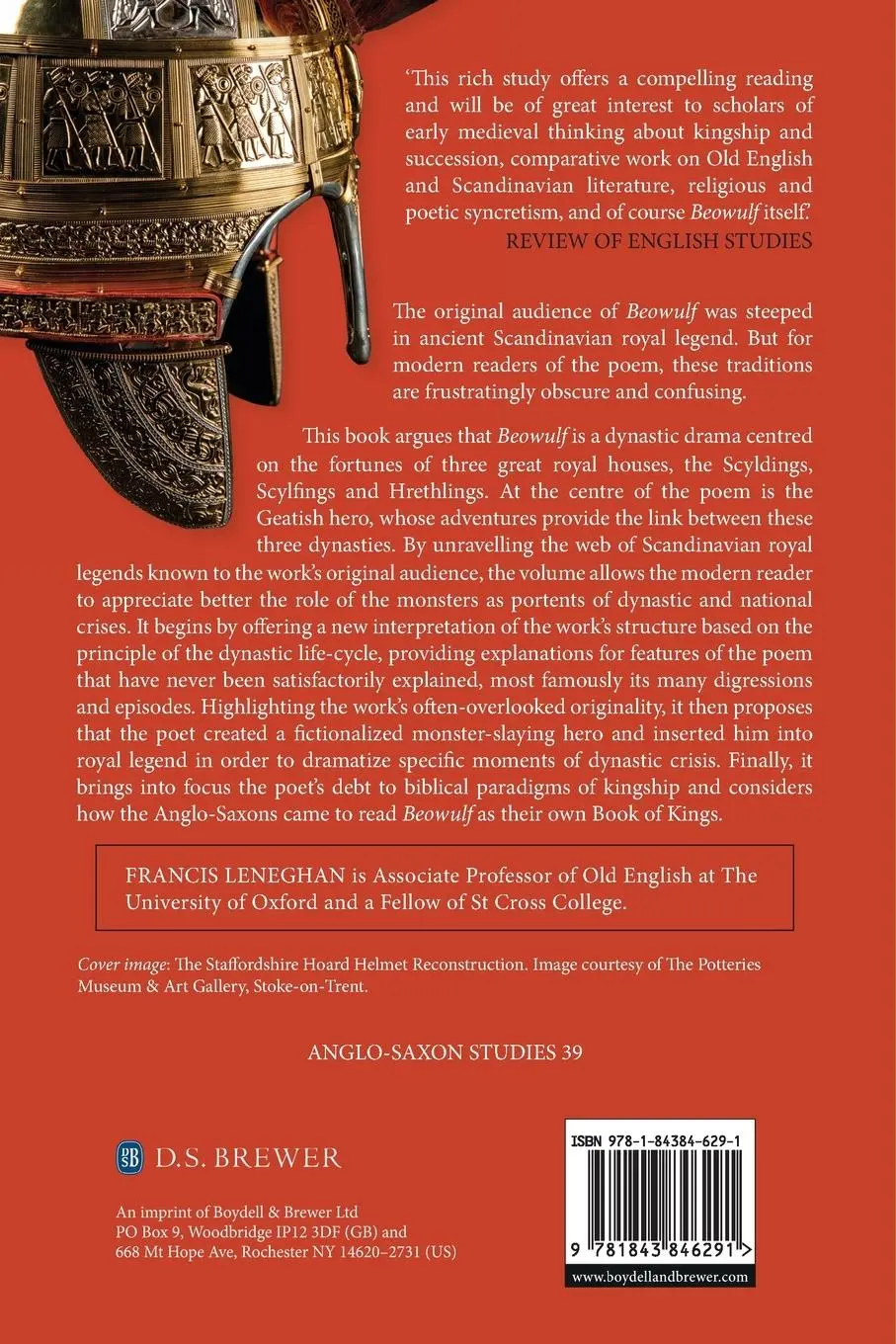 Rückseite: 9781843846291 | The Dynastic Drama of Beowulf | Francis Leneghan | Taschenbuch | 2022