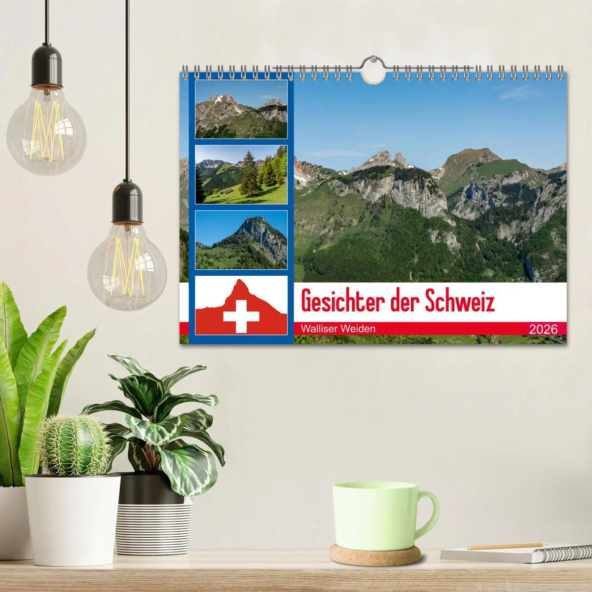 Bild: 9783457786291 | Gesichter der Schweiz - Walliser Weiden (Wandkalender 2026 DIN A4...