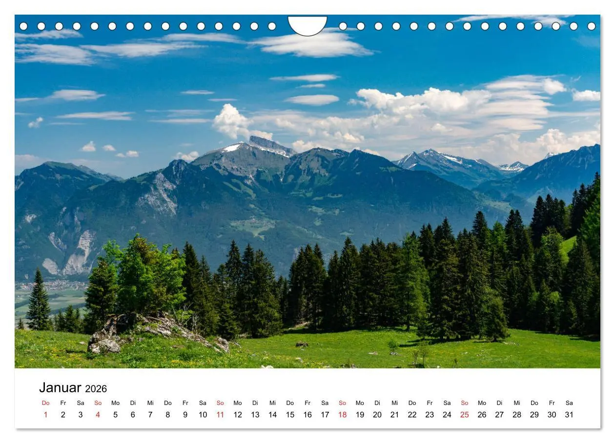 Bild: 9783457786291 | Gesichter der Schweiz - Walliser Weiden (Wandkalender 2026 DIN A4...