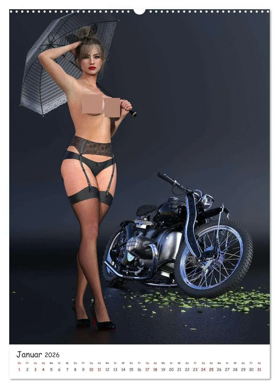Bild: 9783516256291 | Sexy Bunnys und heiße Öfen (hochwertiger Premium Wandkalender 2026...