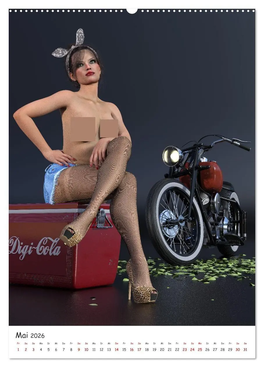 Bild: 9783516256291 | Sexy Bunnys und heiße Öfen (hochwertiger Premium Wandkalender 2026...