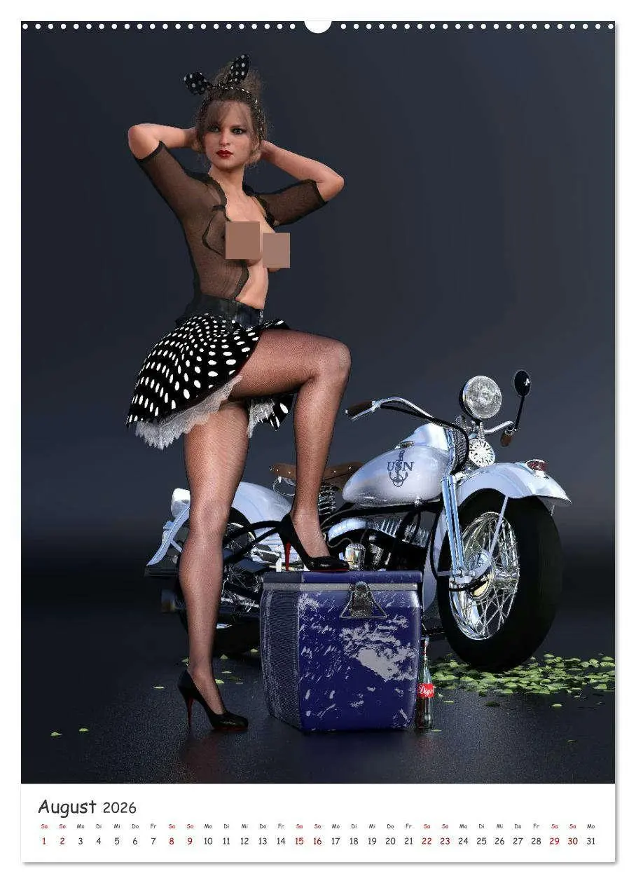 Bild: 9783516256291 | Sexy Bunnys und heiße Öfen (hochwertiger Premium Wandkalender 2026...