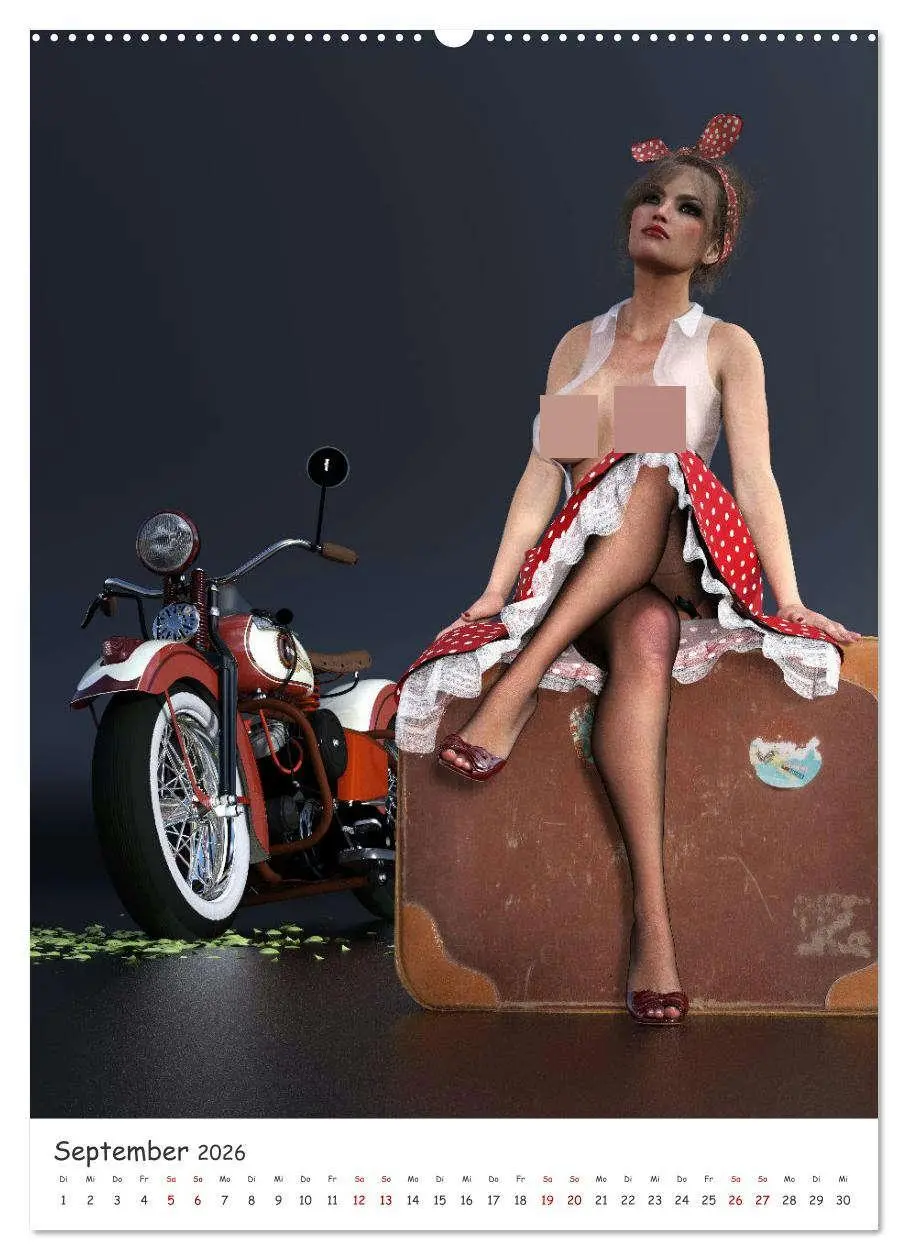 Bild: 9783516256291 | Sexy Bunnys und heiße Öfen (hochwertiger Premium Wandkalender 2026...