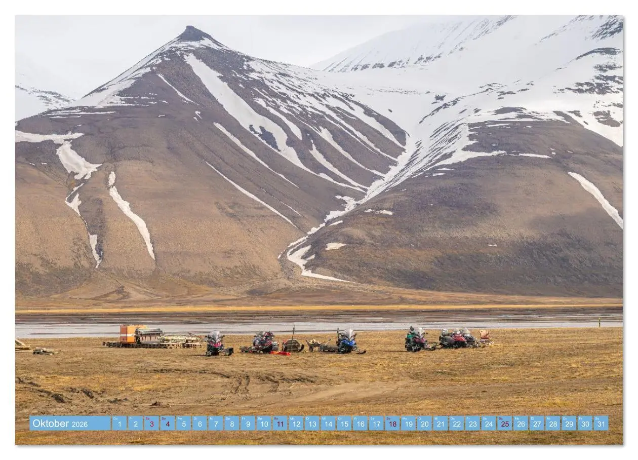 Bild: 9783516636291 | Spitzbergen im Sommer (Wandkalender 2026 DIN A4 quer), CALVENDO...