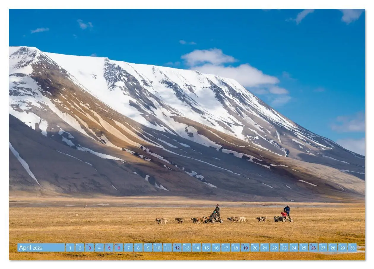 Bild: 9783516636291 | Spitzbergen im Sommer (Wandkalender 2026 DIN A4 quer), CALVENDO...