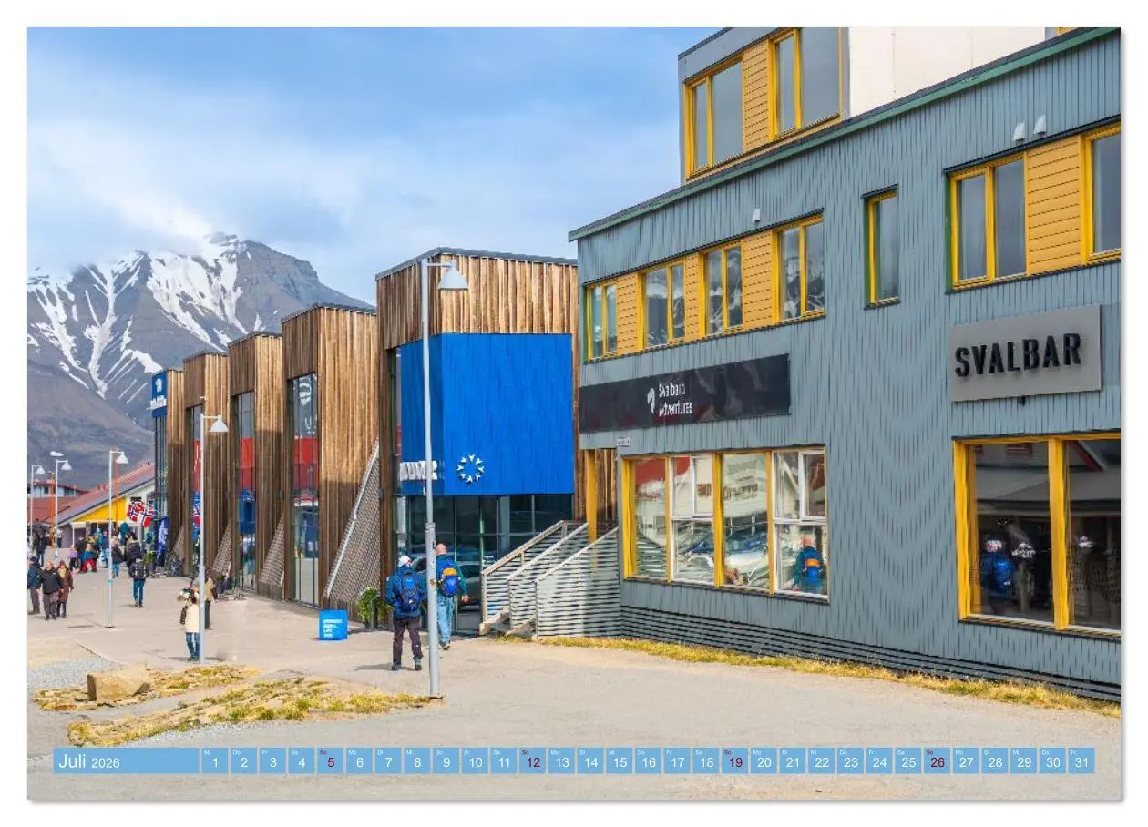 Bild: 9783516636291 | Spitzbergen im Sommer (Wandkalender 2026 DIN A4 quer), CALVENDO...