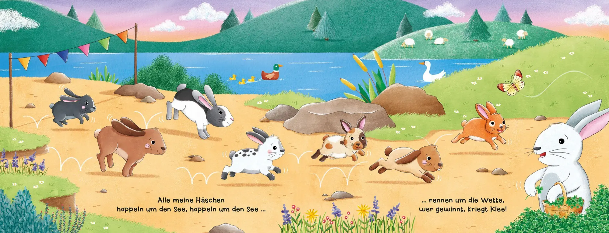 Bild: 9783734816291 | Alle meine Häschen hoppeln um den See | Nicola Anker | Buch | 24 S.