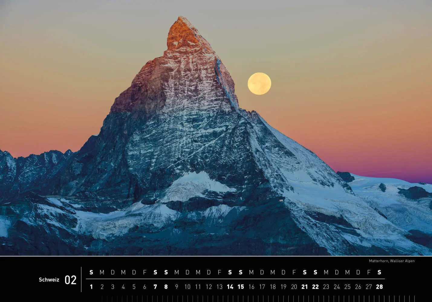 Bild: 9783968556291 | Schweiz Premiumkalender 2026 | Christian Heeb | Kalender | Deutsch