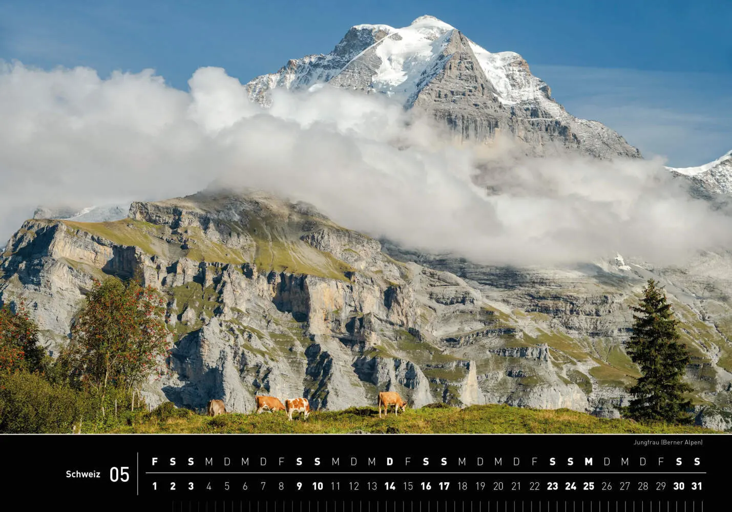 Bild: 9783968556291 | Schweiz Premiumkalender 2026 | Christian Heeb | Kalender | Deutsch
