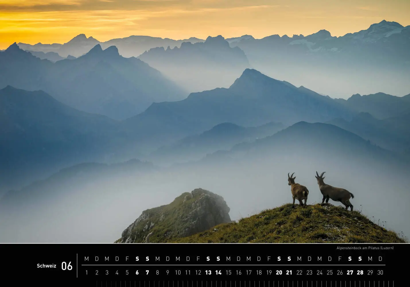 Bild: 9783968556291 | Schweiz Premiumkalender 2026 | Christian Heeb | Kalender | Deutsch