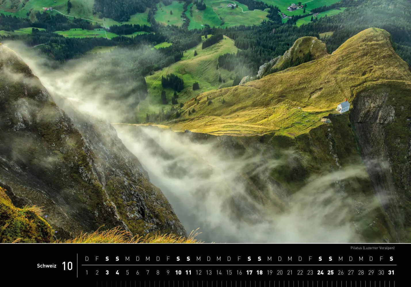 Bild: 9783968556291 | Schweiz Premiumkalender 2026 | Christian Heeb | Kalender | Deutsch