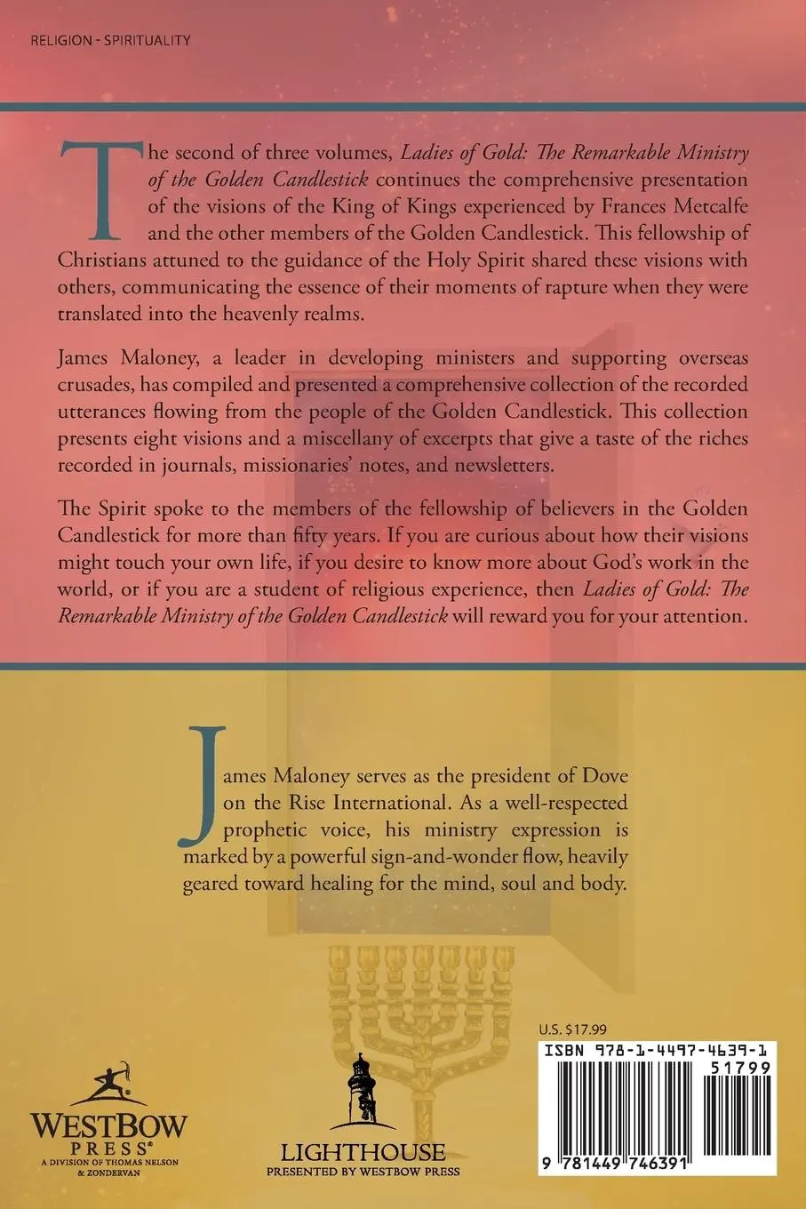 Rückseite: 9781449746391 | Volume Two Ladies of Gold | James Maloney | Taschenbuch | Englisch