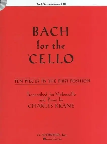 Cover: 9781617806391 | Bach for the Cello | 10 Easy Pieces in 1st Position | Charles Krane