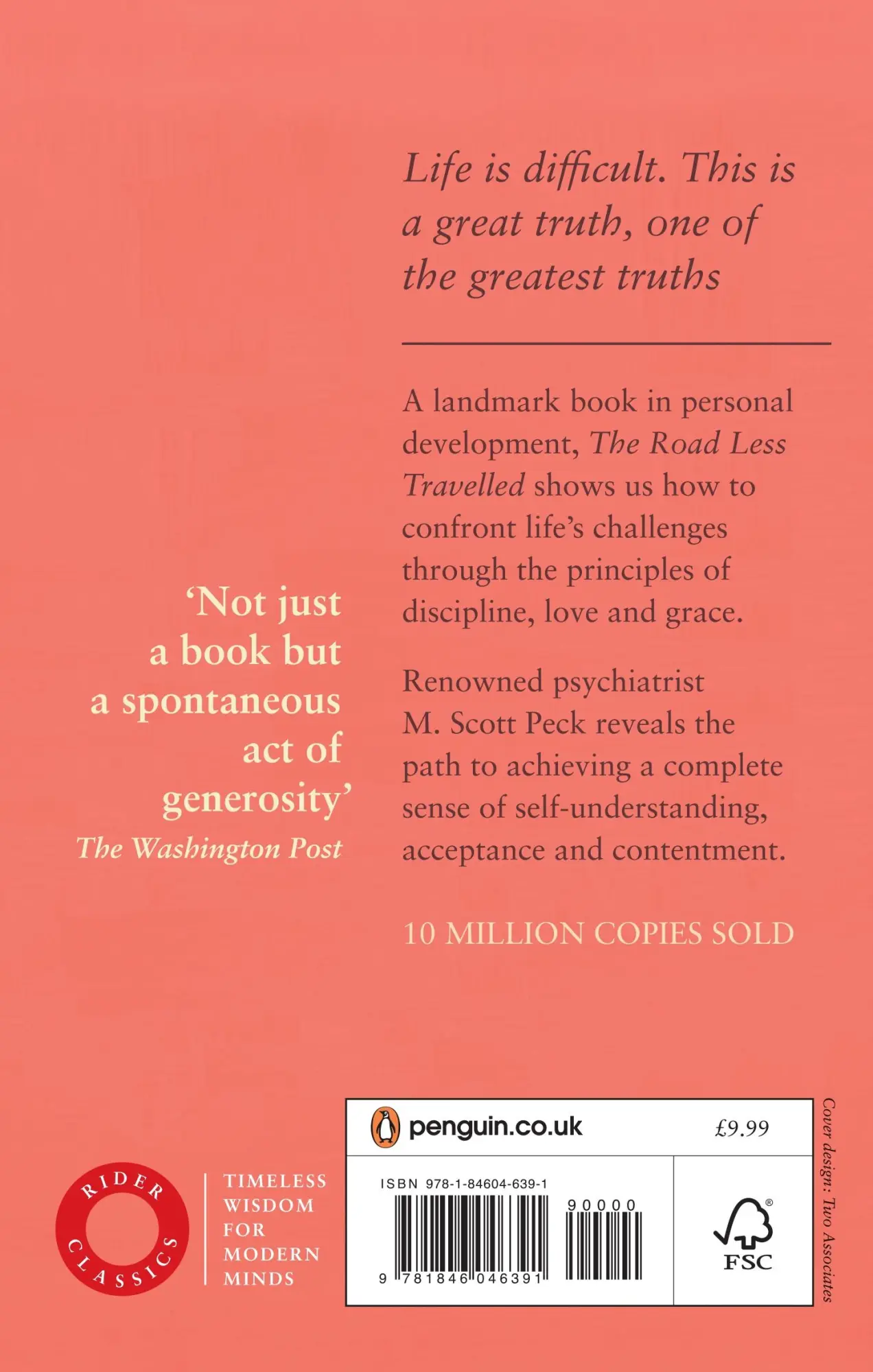 Rückseite: 9781846046391 | The Road Less Travelled | Classic Editions | M. Scott Peck | Buch