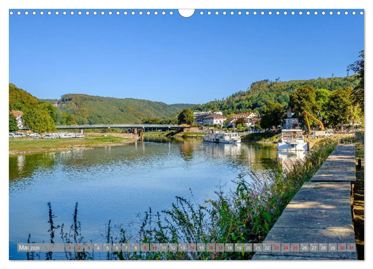 Bild: 9783457536391 | Ein Blick auf Bad Karlshafen (Wandkalender 2026 DIN A3 quer),...
