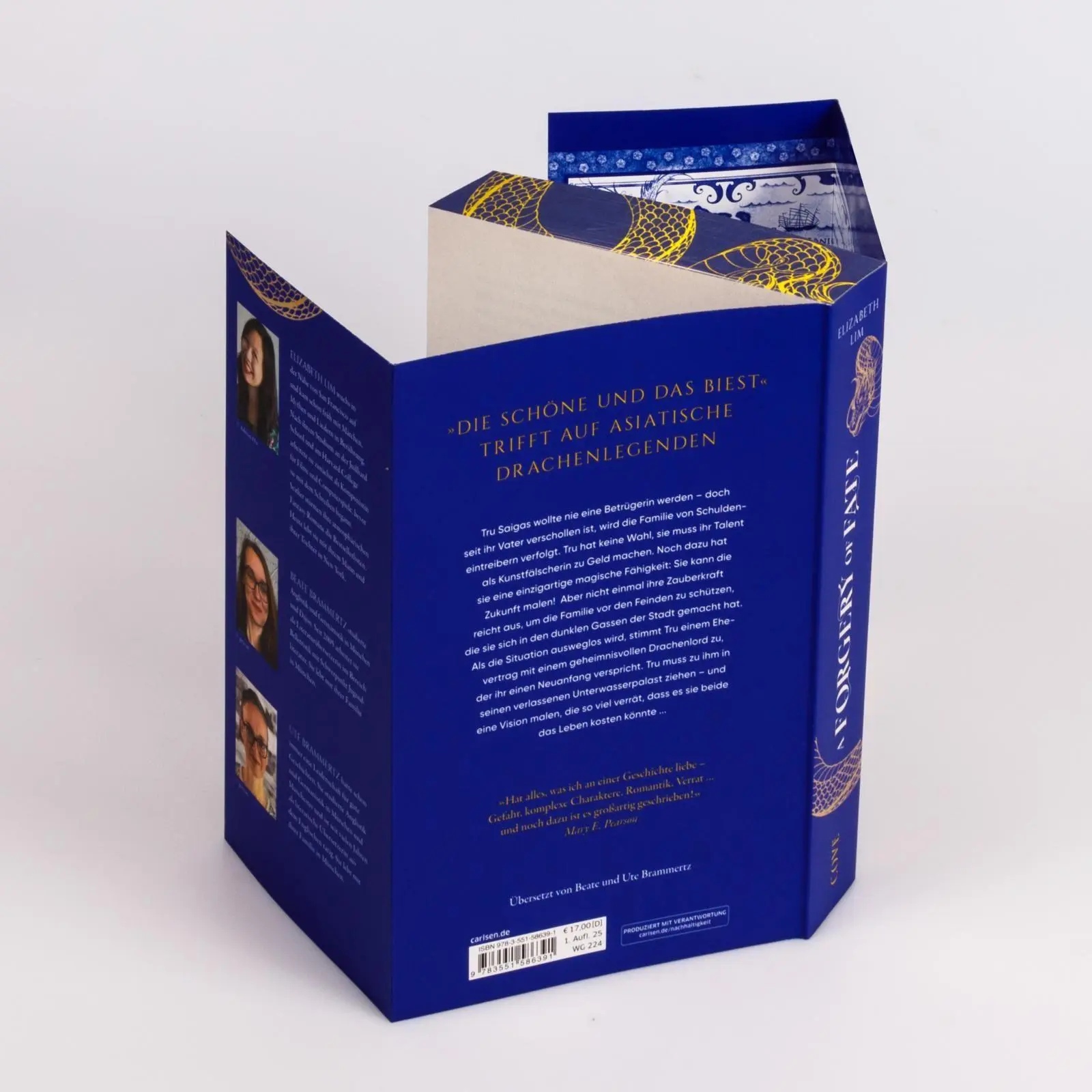 Bild: 9783551586391 | A Forgery of Fate | YA-Fantasy in asiatischem Setting mit Farbschnitt