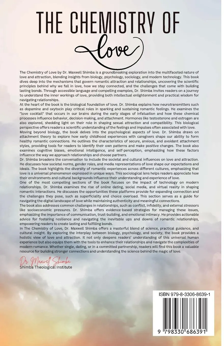 Rückseite: 9798330686391 | The Chemistry of Love | Shimba | Taschenbuch | Englisch | 2024