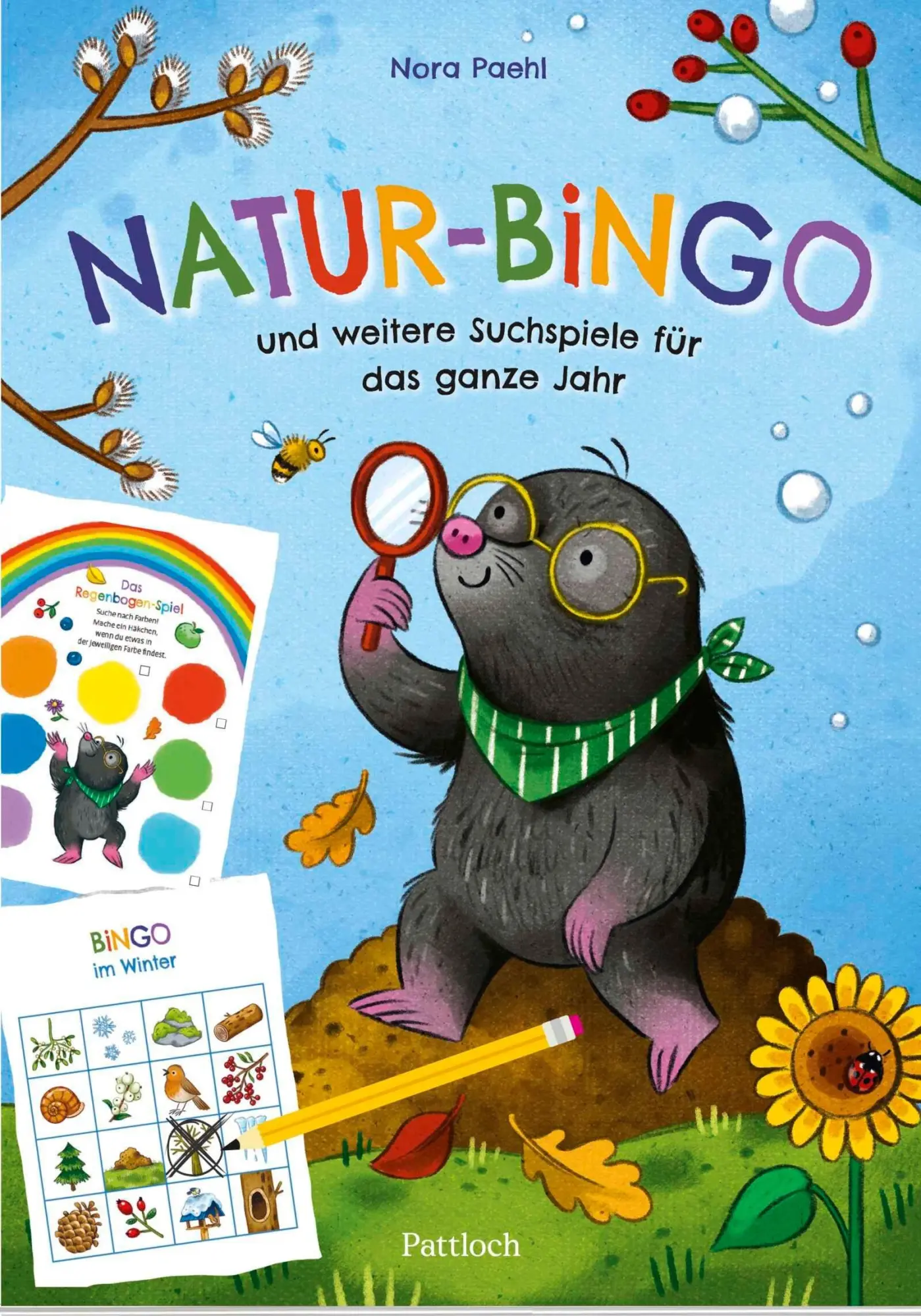 Cover: 4260308346491 | Natur-Bingo und weitere Suchspiele für das ganze Jahr | Verlag | Spiel