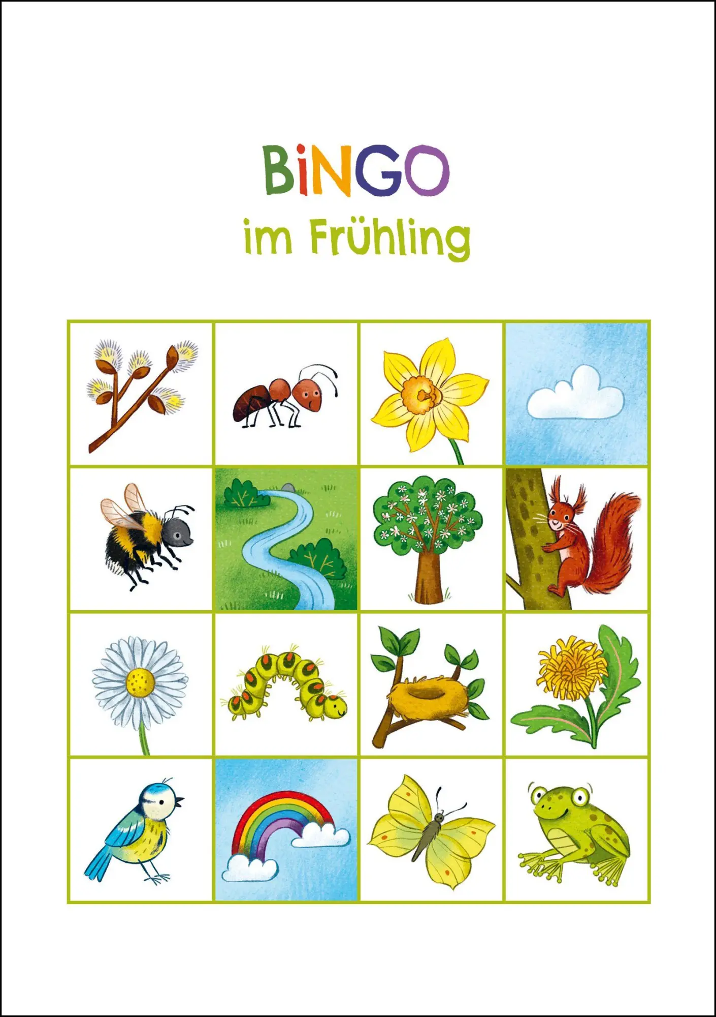 Bild: 4260308346491 | Natur-Bingo und weitere Suchspiele für das ganze Jahr | Verlag | Spiel