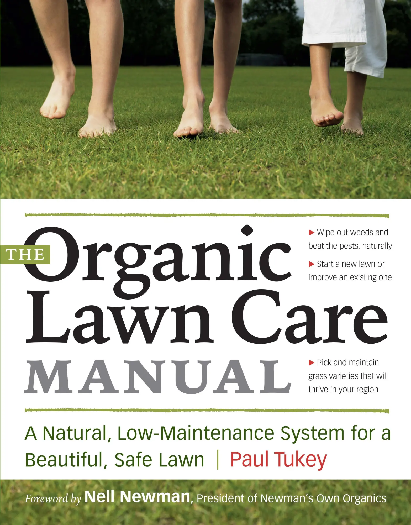 Cover: 9781580176491 | The Organic Lawn Care Manual: A Natural, Low-Maintenance System for...
