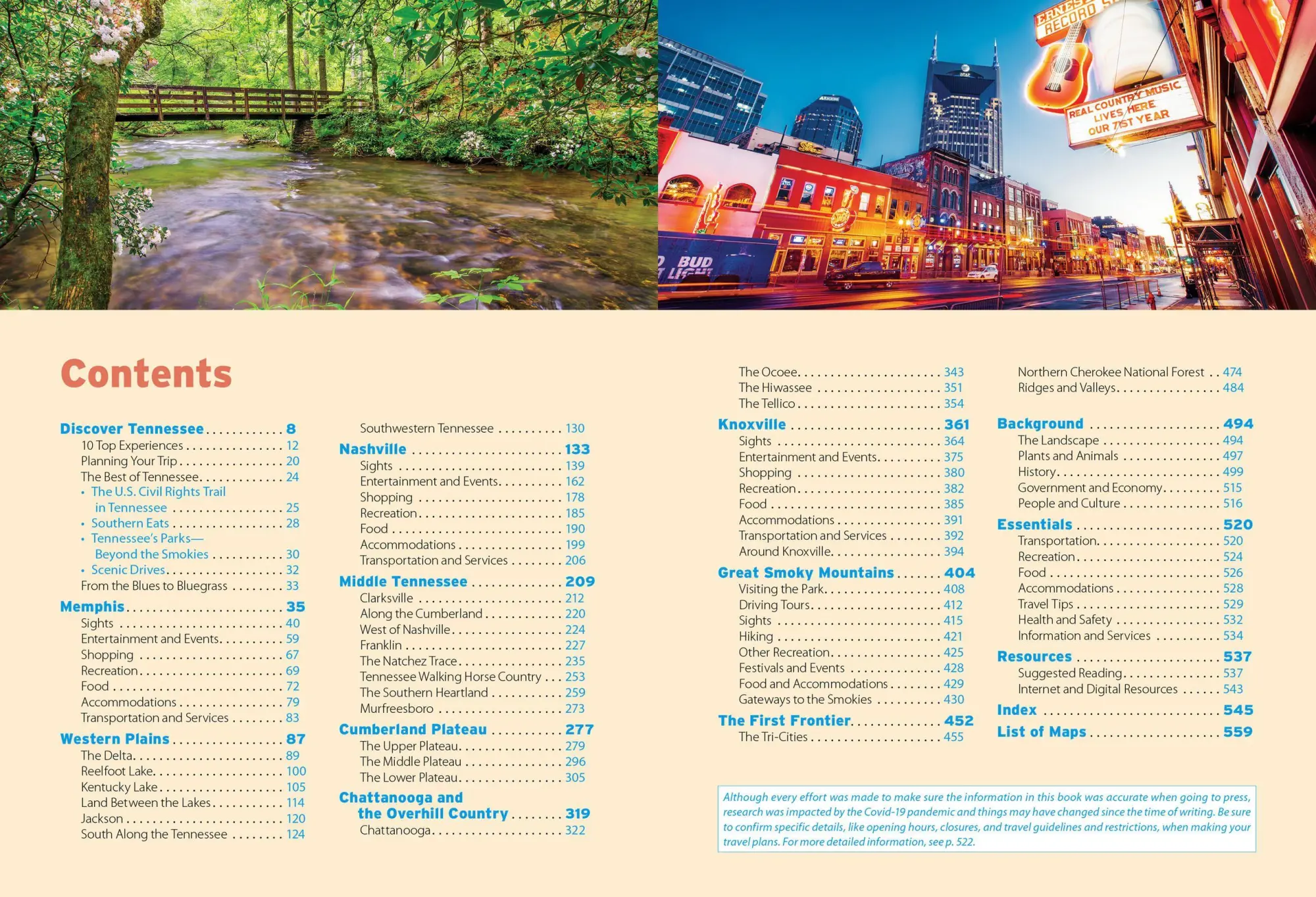 Bild: 9781640496491 | Moon Tennessee: With the Smoky Mountains: Outdoor Recreation, Live...