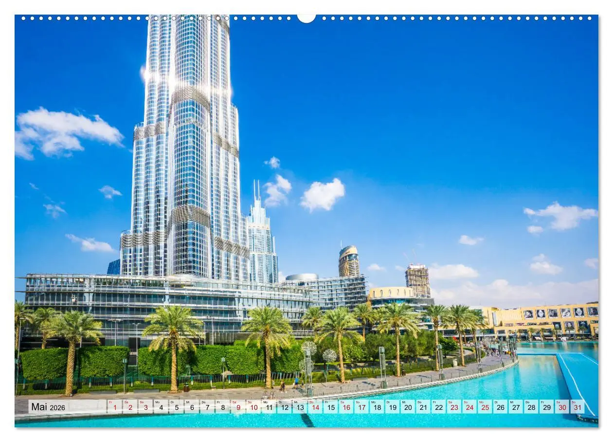 Bild: 9783457696491 | Dubai - Traumstadt der Scheichs (Wandkalender 2026 DIN A2 quer),...