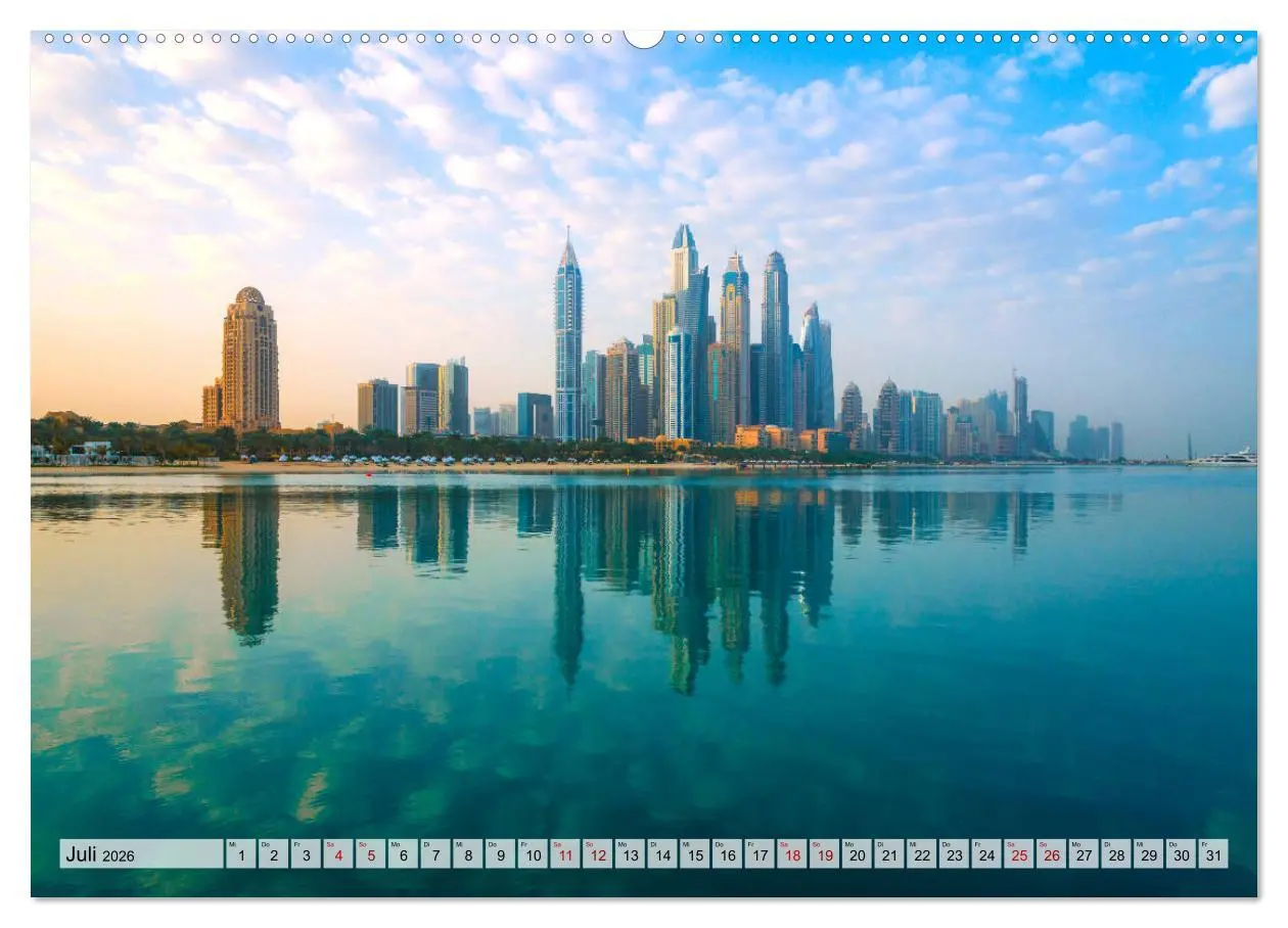 Bild: 9783457696491 | Dubai - Traumstadt der Scheichs (Wandkalender 2026 DIN A2 quer),...