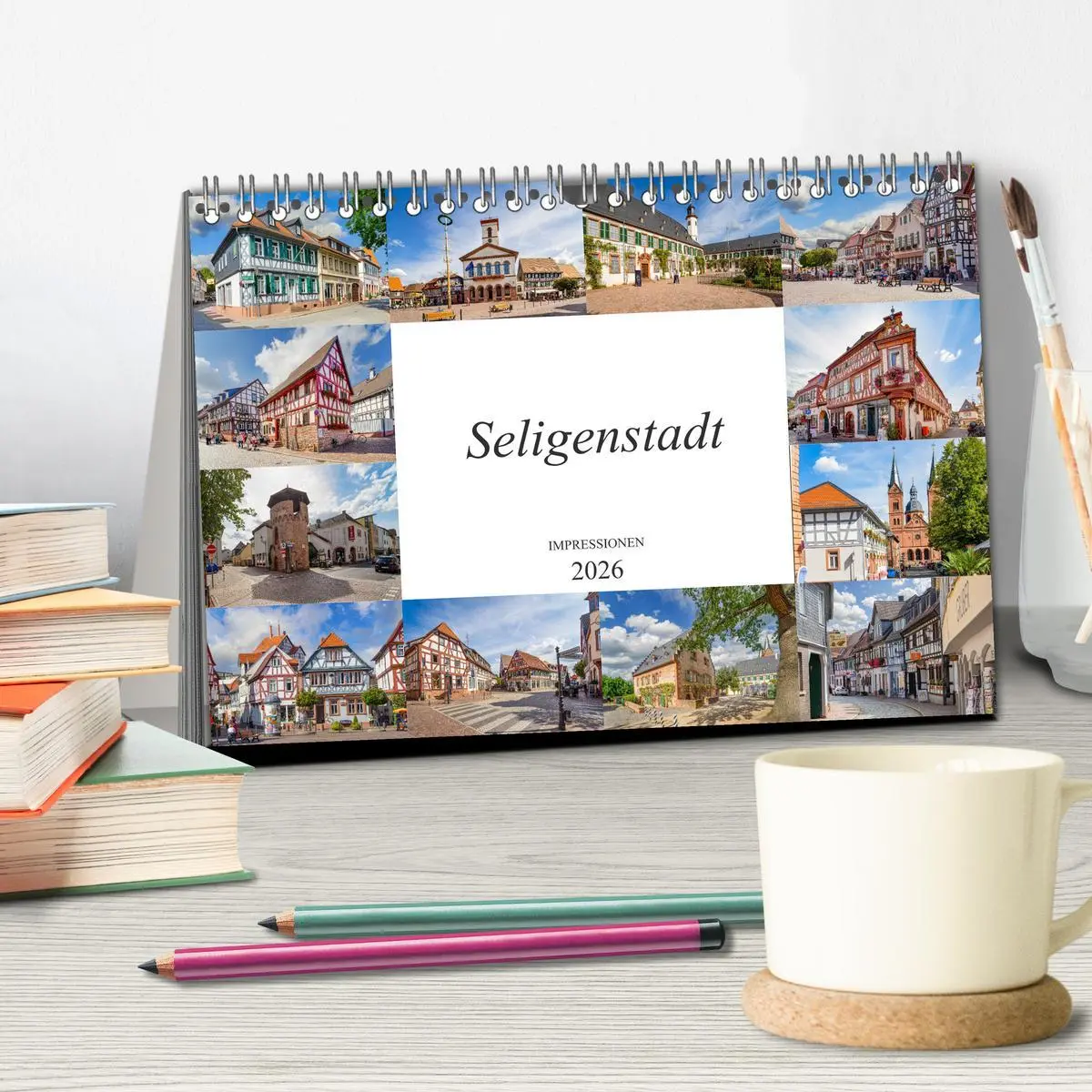 Bild: 9783457766491 | Seligenstadt Impressionen (Tischkalender 2026 DIN A5 quer),...