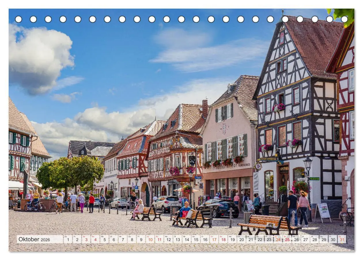 Bild: 9783457766491 | Seligenstadt Impressionen (Tischkalender 2026 DIN A5 quer),...