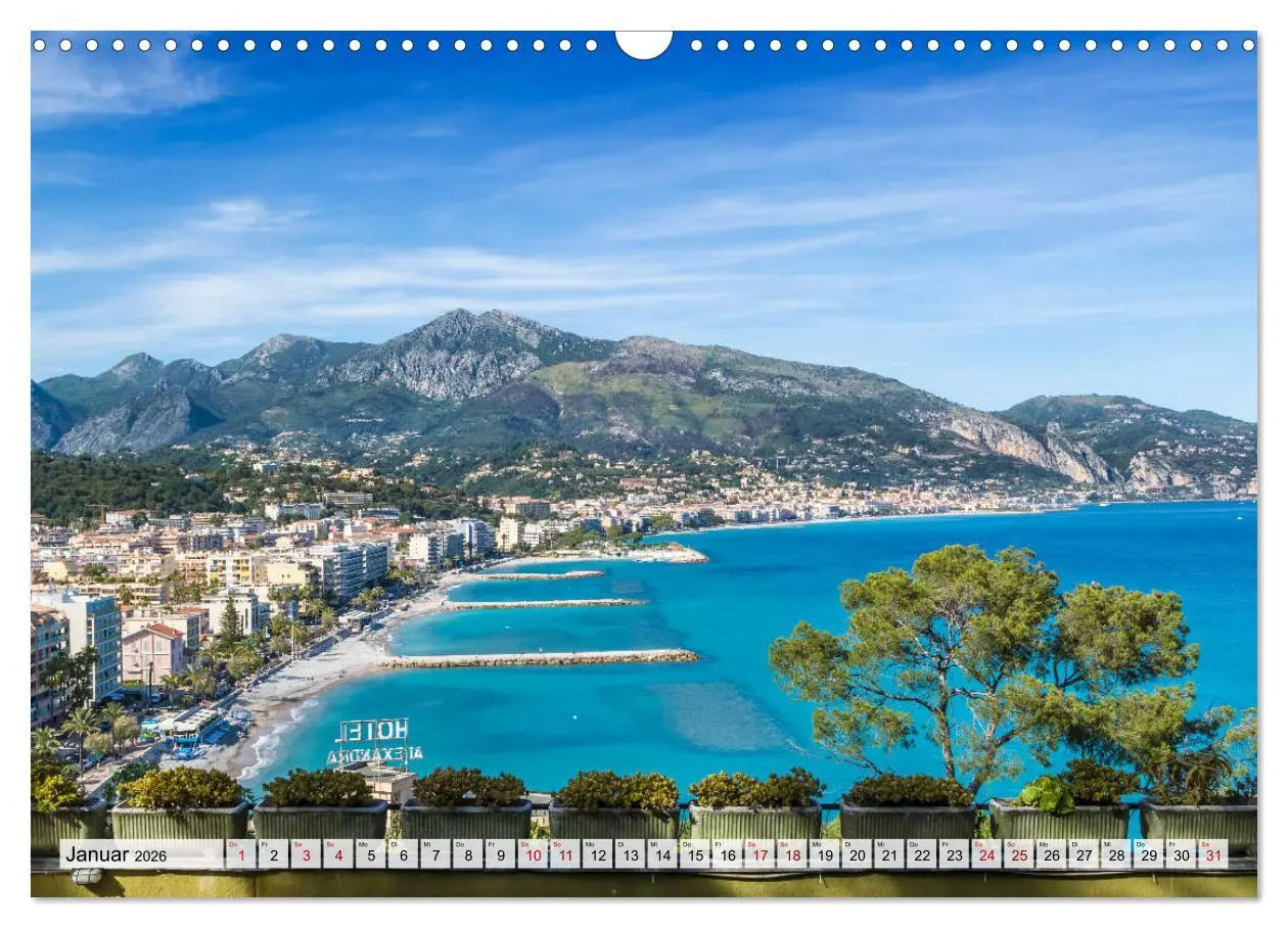 Bild: 9783457906491 | CÔTE D'AZUR Bezaubernde Orte (Wandkalender 2026 DIN A3 quer),...