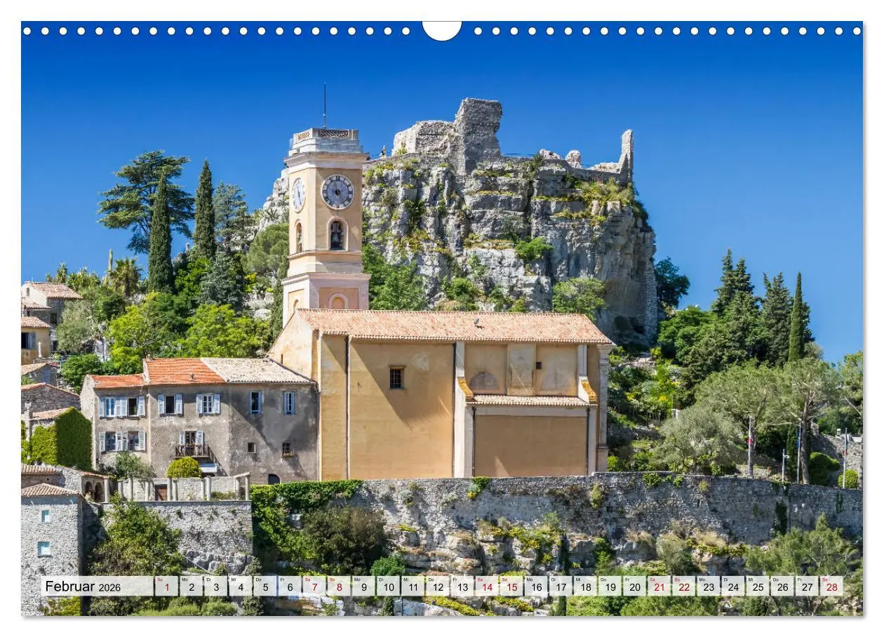 Bild: 9783457906491 | CÔTE D'AZUR Bezaubernde Orte (Wandkalender 2026 DIN A3 quer),...
