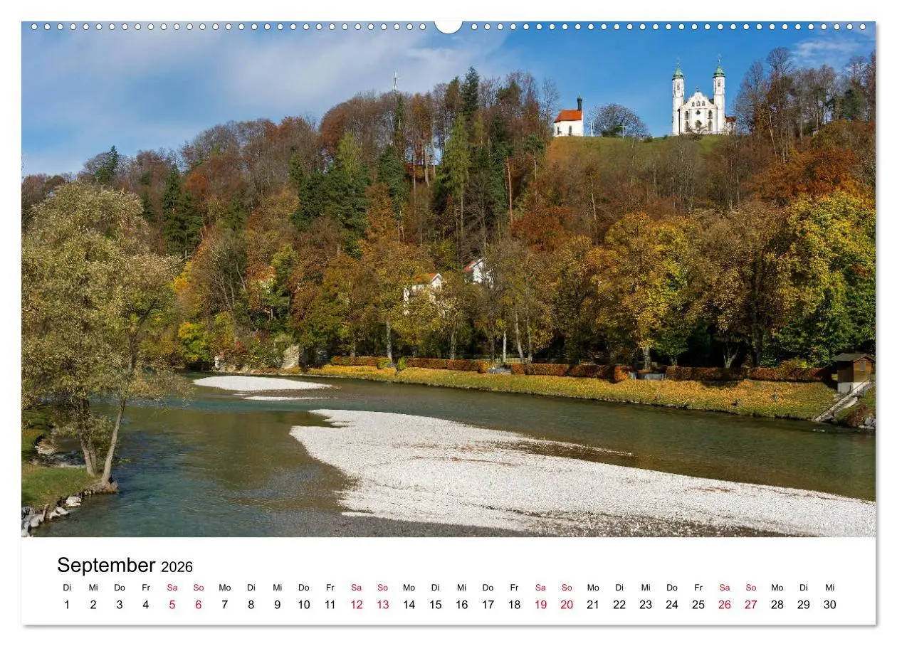 Bild: 9783516236491 | Bad Tölz - Perle an der Isar (hochwertiger Premium Wandkalender...