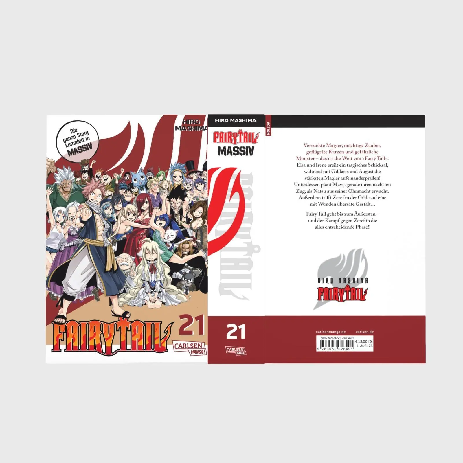 Bild: 9783551026491 | Fairy Tail Massiv 21 | Hiro Mashima | Taschenbuch | Fairy Tail Massiv