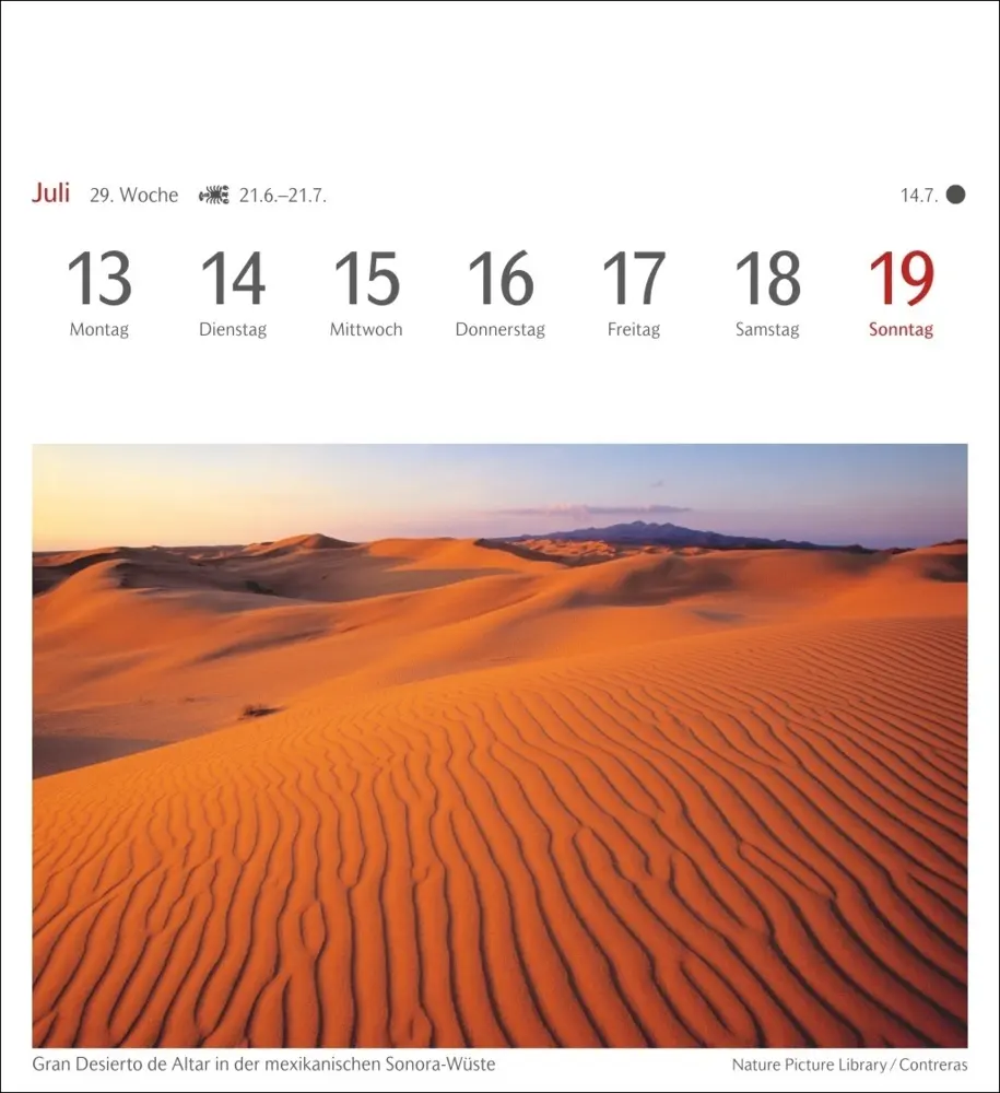 Bild: 9783840036491 | Farben der Natur Postkartenkalender 2026 - Wochenkalender mit 53...