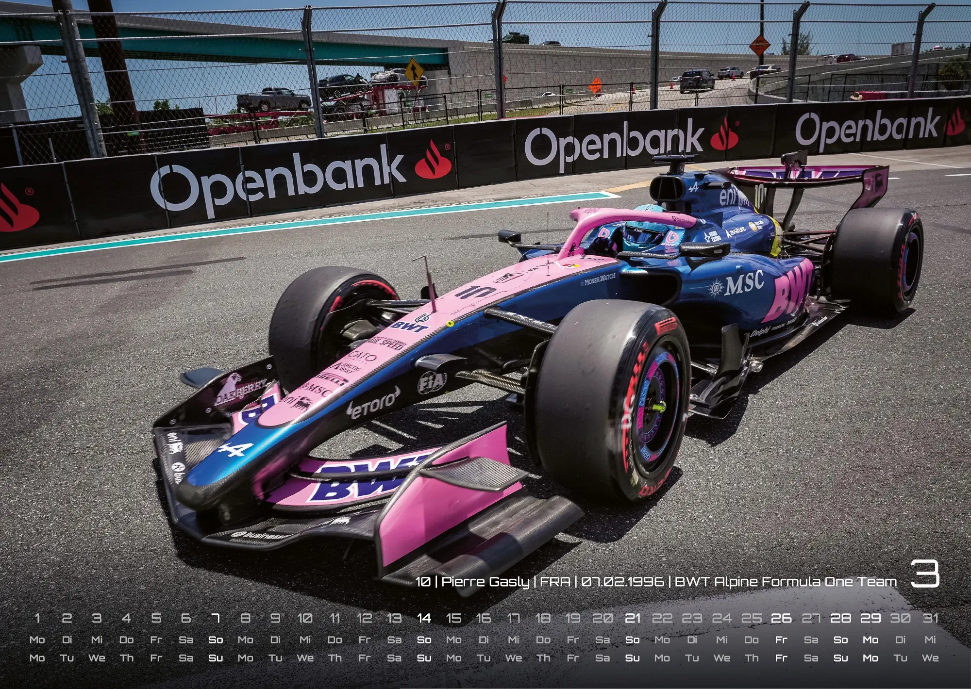Bild: 9783986736491 | Formel 1 - Grand Prix - 2027 - F1 Kalender DIN A3 | GP-Fever. de