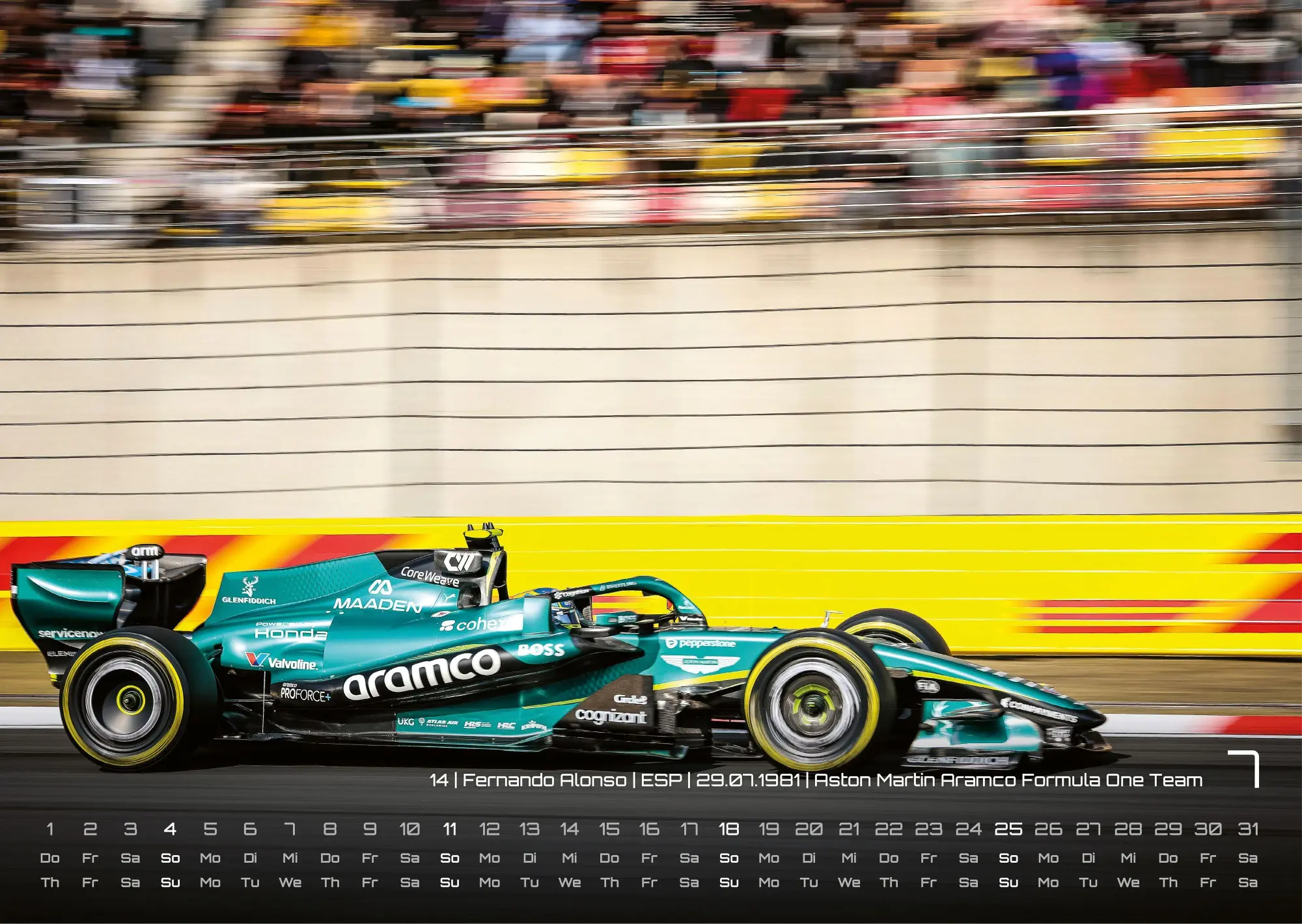 Bild: 9783986736491 | Formel 1 - Grand Prix - 2027 - F1 Kalender DIN A3 | GP-Fever. de