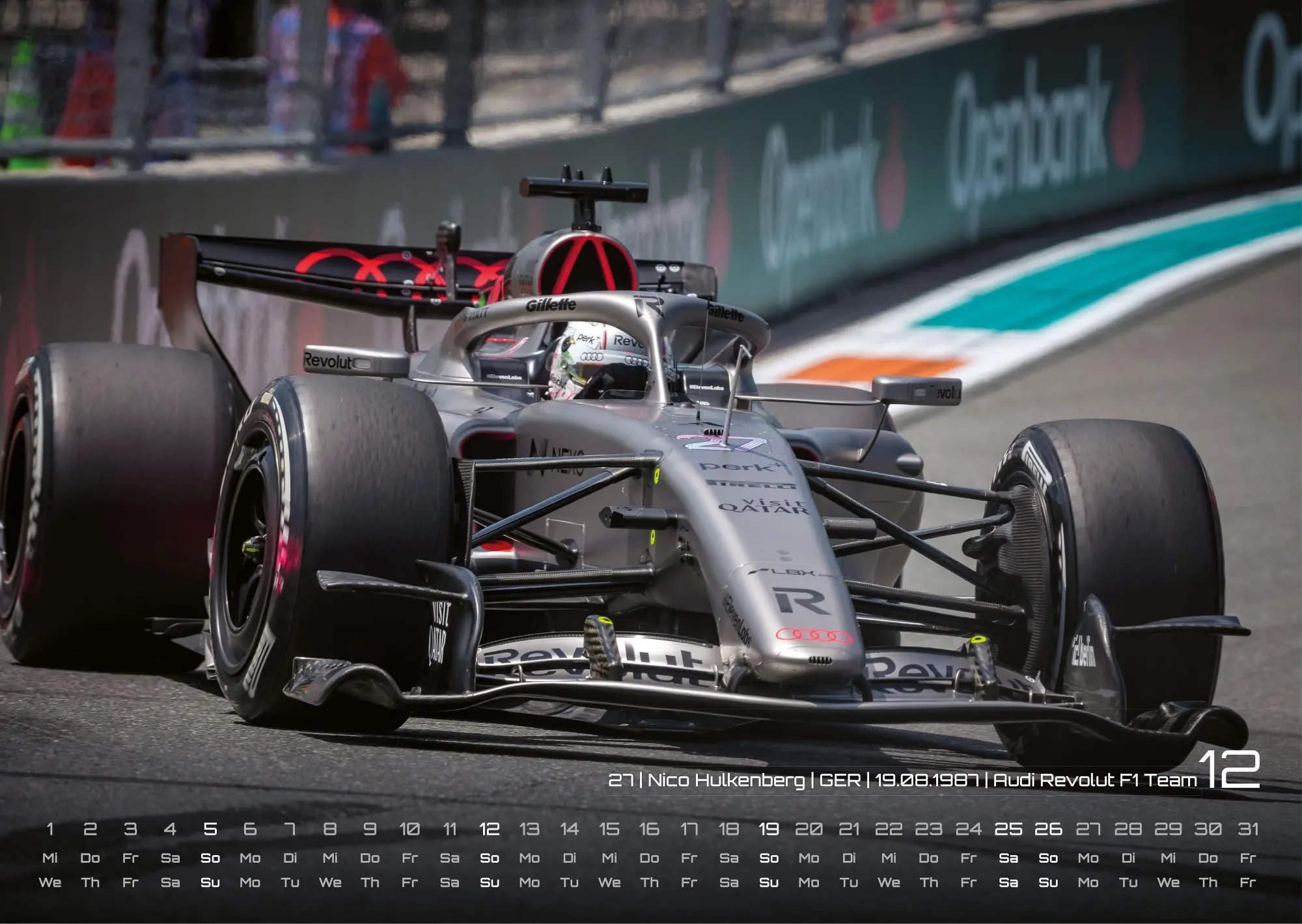 Bild: 9783986736491 | Formel 1 - Grand Prix - 2027 - F1 Kalender DIN A3 | GP-Fever. de